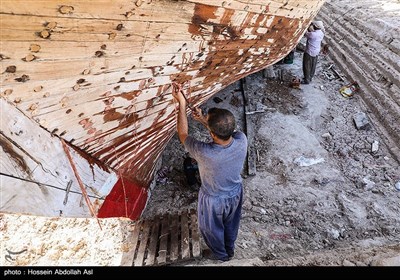 گلافی حرفه لنج سازی و قایق سازی - آبادان