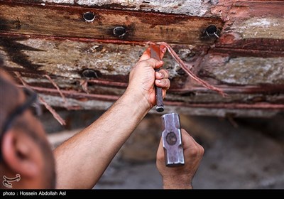 گلافی حرفه لنج سازی و قایق سازی - آبادان