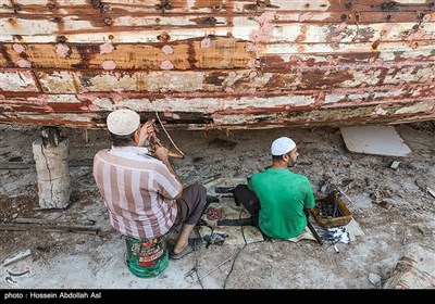 گلافی حرفه لنج سازی و قایق سازی - آبادان