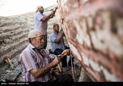 گلافی حرفه لنج سازی و قایق سازی - آبادان
