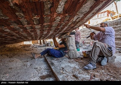 گلافی حرفه لنج سازی و قایق سازی - آبادان