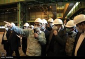 وزیر صنعت: ایران در تولید ورق‌های فولادی خودکفا می‌شود‌ + تصاویر