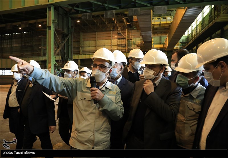 وزیر صنعت: ایران در تولید ورق‌های فولادی خودکفا می‌شود‌ + تصاویر