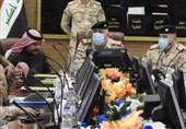 حضور فرمانده نیروی زمینی عراق در پایگاه «عین الاسد» و برگزاری نشست امنیتی