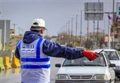تخلف‌های رانندگی در محدودیت‌های تردد کرونا ـ 1|5300خودروی ناقض محدودیت‌ها در استان بوشهر اعمال قانون شدند