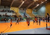 مسابقه والیبال بانوان شهرداری قزوین و سایپای تهران به روایت تصاویر