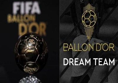  ترکیب تیم رؤیایی توپ طلای «فرانس فوتبال» مشخص شد/ مسی و رونالدو در کنار مارادونا و پله 