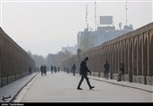 آلاینده‌ها نفس اصفهان را تنگ کرد