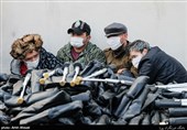 تهران| کشف بیش از 800 باتوم، پنجه‌بکس و فشنگ جنگی