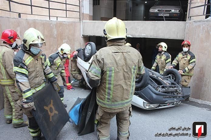 آتش‌نشانی , سازمان آتش‌نشانی تهران , پلیس راهور | پلیس راهنمایی و رانندگی , حوادث , 