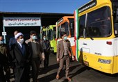 35 دستگاه اتوبوس نو و نوسازی‌شده به ناوگان حمل و نقل عمومی شهر کرمان اضافه شد
