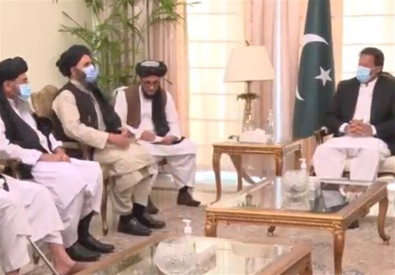 عمران خان در دیدار با طالبان: برخی برای تخریب روند صلح تلاش می‌کنند