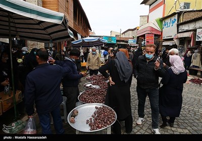 بازار خریدشب یلدا در گرگان