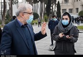 سعید نمکی وزیر بهداشت در حاشیه جلسه هیئت دولت