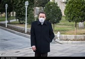 محمود واعظی رئیس دفتر رئیس جمهور در حاشیه جلسه هیئت دولت