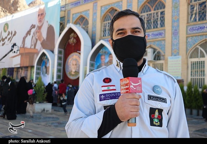 زائران لبنانی در کرمان: شهید سلیمانی برای ایجاد عدل و دفاع از حق مستضعفان عالم آمده بود + فیلم