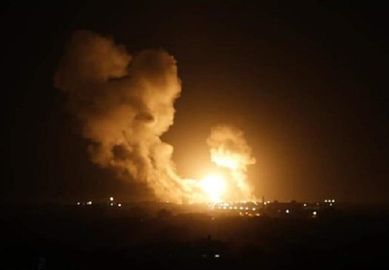 Israeli Warplanes Target Positions in Besieged Gaza Strip (+Video)