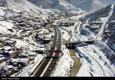  آخرین وضعیت جاده‌ها ۹۹/۱۱/۱۹| برف و باران در محورهای مواصلاتی ۱۶ استان 