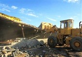 800 باغ و ویلای غیرمجاز در کرمانشاه تخریب شد