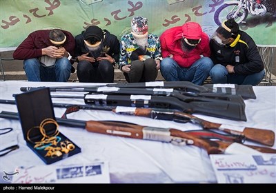 کشفیات جدید پلیس تهران در طرح رعد 40