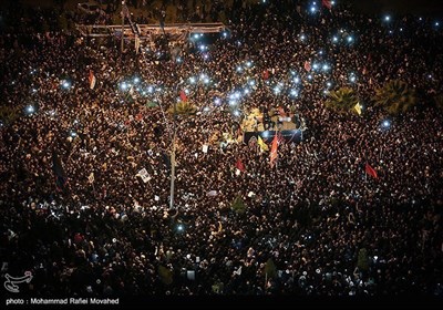 تشییع سپهبد شهید حاج قاسم سلیمانی در قم