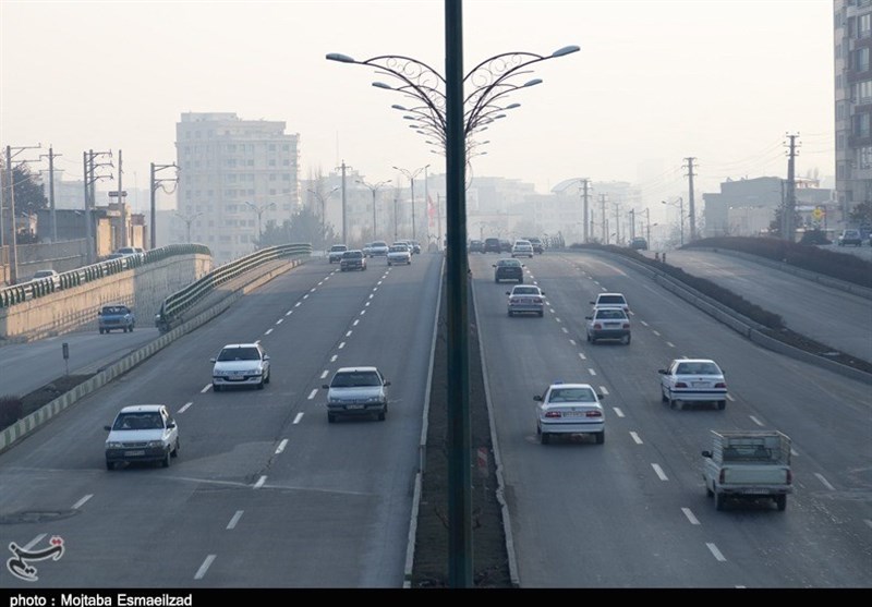آلودگی شدید هوا در ارومیه به روایت تصویر