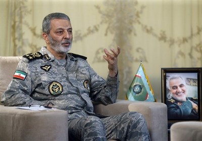  فرمانده ارتش:‌ سردار سلیمانی نفس رژیم صهیونیستی را گرفته بود 