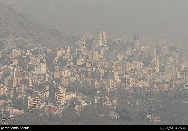 آلودگی هوای تهران در آستانه وضعیت قرمز