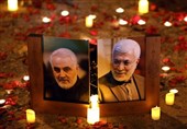 Hundreds in Baghdad Mark Martyrdom Anniversary of Gen. Soleimani, Muhandis (+Video)