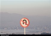 وارونگی و آلودگی هوا در بجنورد به روایت تصاویر