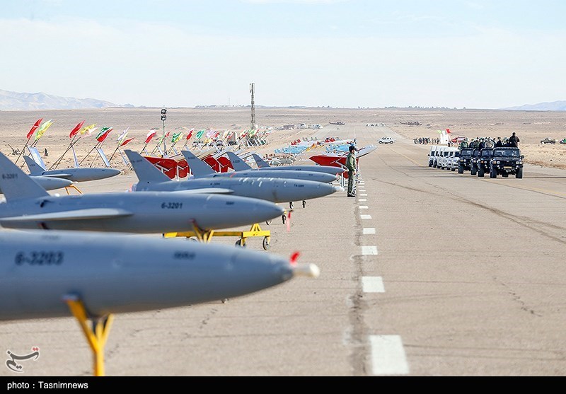 Iranian Drones Launch Air-to-Air Missiles in War Game