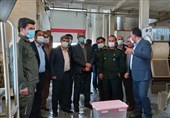 سپاه از مجموعههای تولیدی در استان خوزستان حمایت میکند + تصاویر