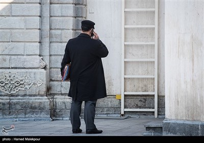 حسینعلی امیری معاون پارلمانی رئیس جمهور در حاشیه جلسه هیئت دولت