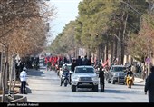 راهپیمایی باشکوه خودرویی یوم‌الله 22 بهمن در دیار شهید سلیمانی آغاز شد