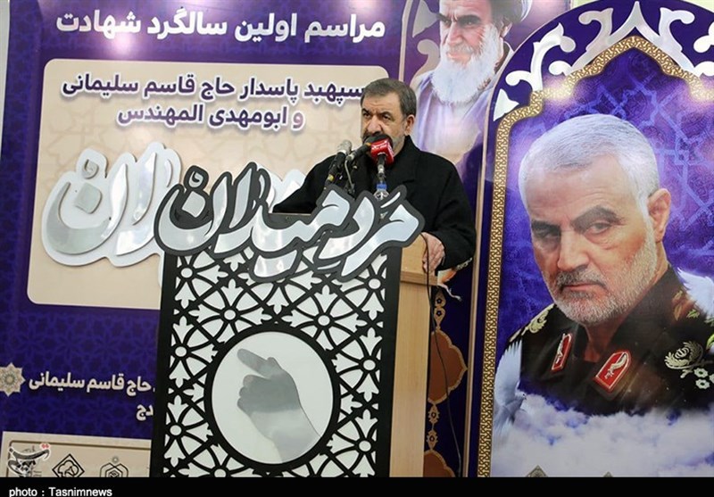 دبیر مجمع تشخیص مصلحت نظام در سنندج: ایران سرزمین پرورش قهرمانانی همچون حاج قاسم است