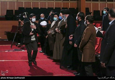 ناصر فیض در همایش ادبی فخر ایران 