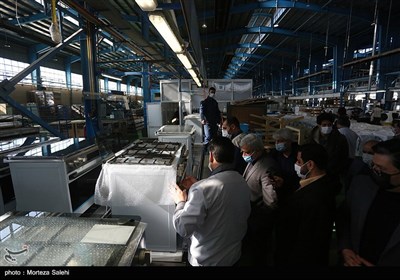 بازدید مدیر عامل و مدیران ارشد خبرگزاری تسنیم از خط تولید گروه صنعتی انتخاب در اصفهان