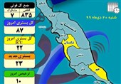 8شهرستان استان بوشهر در وضعیت آبی کرونایی قرار گرفت