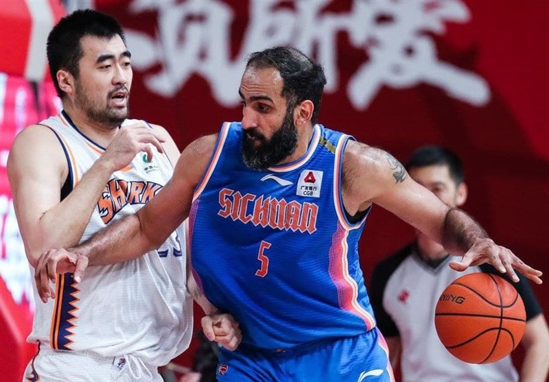 حدادی بهترین بازیکن خارجی هفته لیگ بسکتبال چین