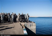 مراسم الحاق ناو موشک‌انداز زره به ناوگان نیروی دریایی ارتش