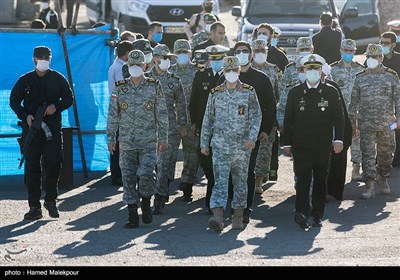 سرلشکر محمد باقری رئیس ستاد کل نیروهای مسلح در مراسم الحاق ناو موشک‌انداز زره به ناوگان نیروی دریایی ارتش