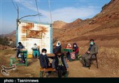 مدرسه مجازی و محرومیت دانش‌آموزان روستایی پلدختر؛ تحصیل کرونایی در مدارس+تصاویر