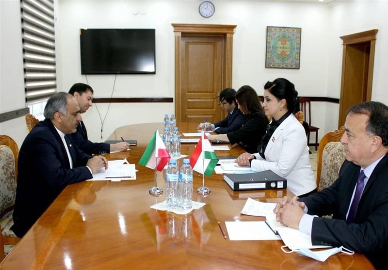 دیدار سفیر ایران با وزیر کار تاجیکستان