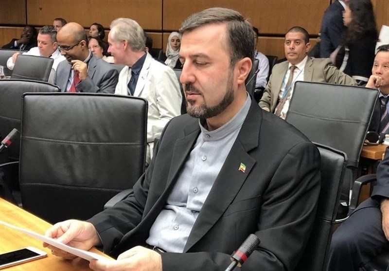 غریب ابادی : وقف القرار تم بفضل مشاورات طهران الواسعة ویقظة مجلس الحکام