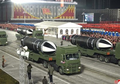  رونمایی از شلیک موشک بالستیک کره شمالی در حضور «کیم جون اون» 