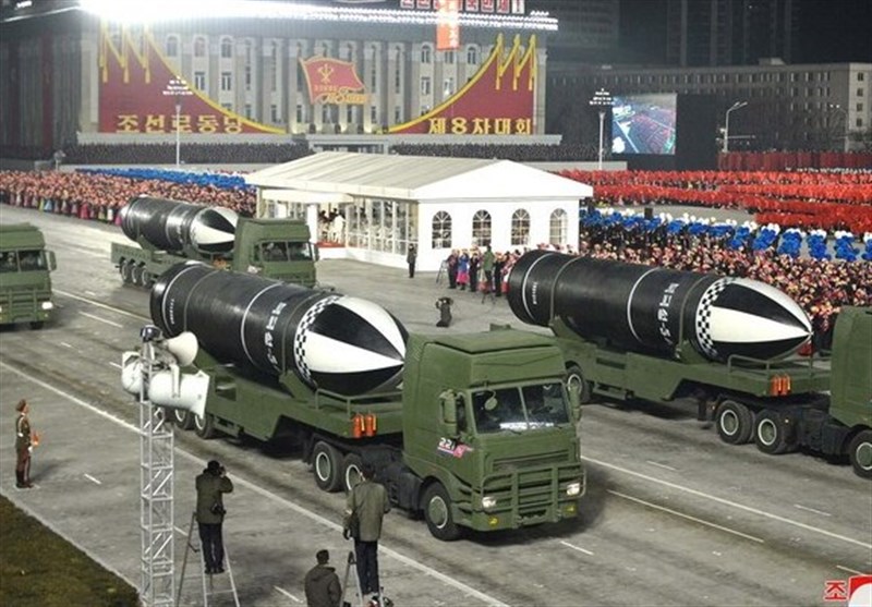 رونمایی از شلیک موشک بالستیک کره شمالی در حضور «کیم جون اون»