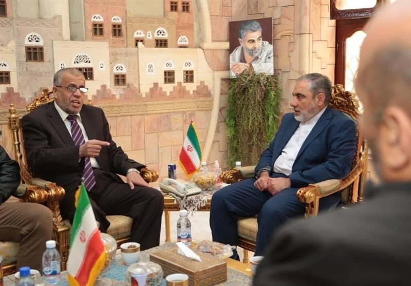 السفیر الإیرانی یلتقی ممثلی الفصائل الفلسطینیة فی الیمن