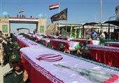پایان انتظار پس از 34 سال / پیکر پاک و مطهر 55 شهید تازه تفحص شده دفاع مقدس به آغوش وطن بازگشتند