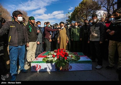 تشییع شهدای گمنام دوران دفاع مقدس در اصفهان