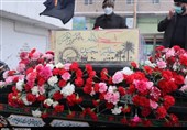 تشییع پیکر دو شهید گمنام در ساوجبلاغ به روایت تصویر